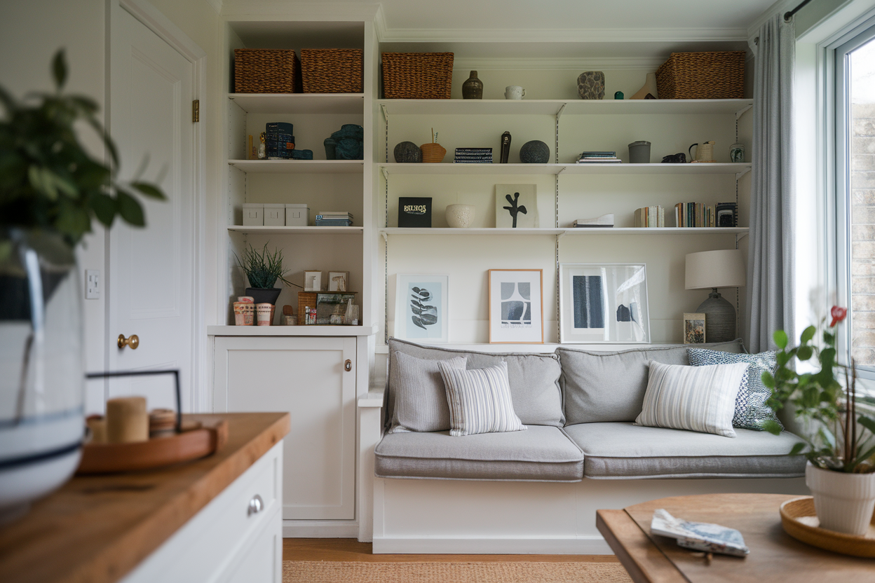 Comment optimiser l&rsquo;espace de rangement dans une petite maison ?