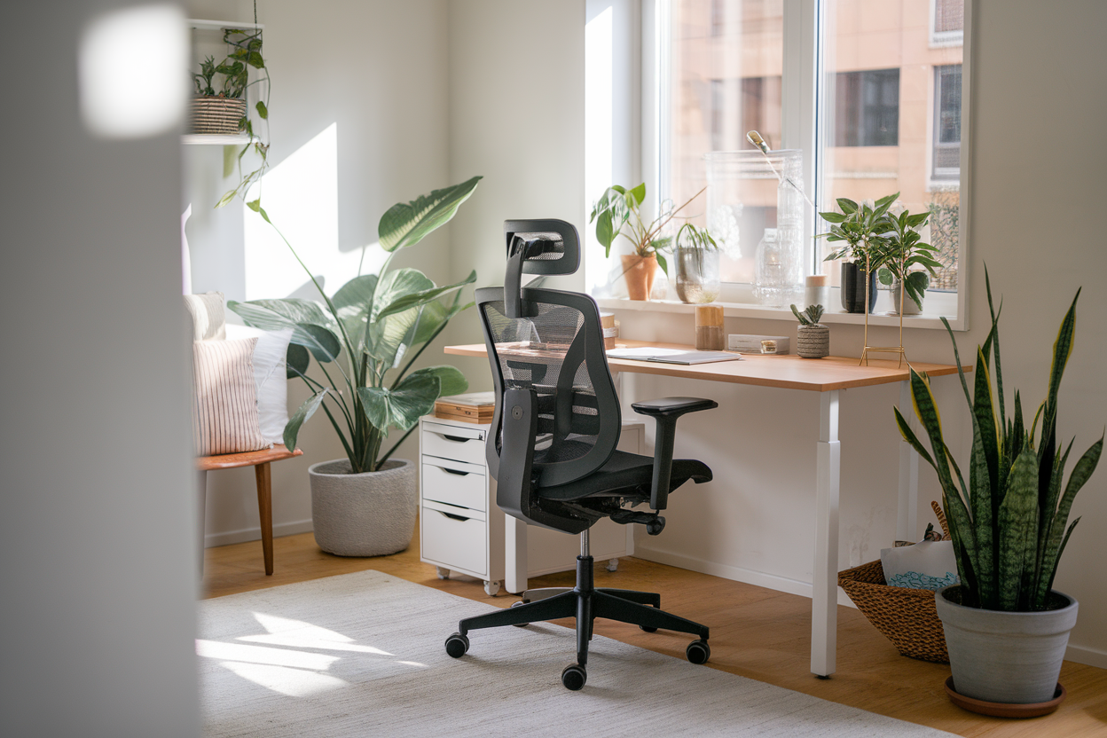 Comment aménager un espace de travail sain à domicile ?